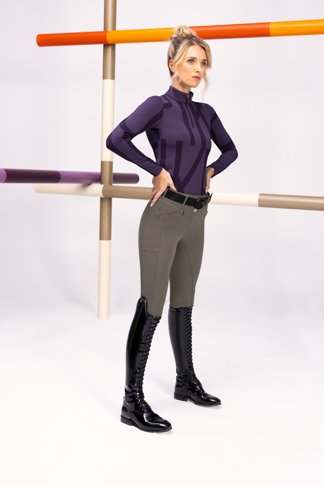 Pikeur Breeches New Lugana Full Grip Black 